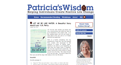 Desktop Screenshot of patriciaswisdom.com